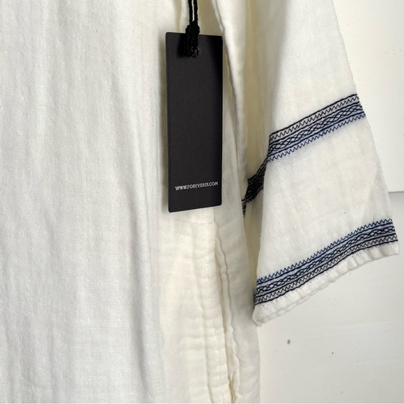 Embroidered Summer Tunic long sleeve - Picture 3 of 4